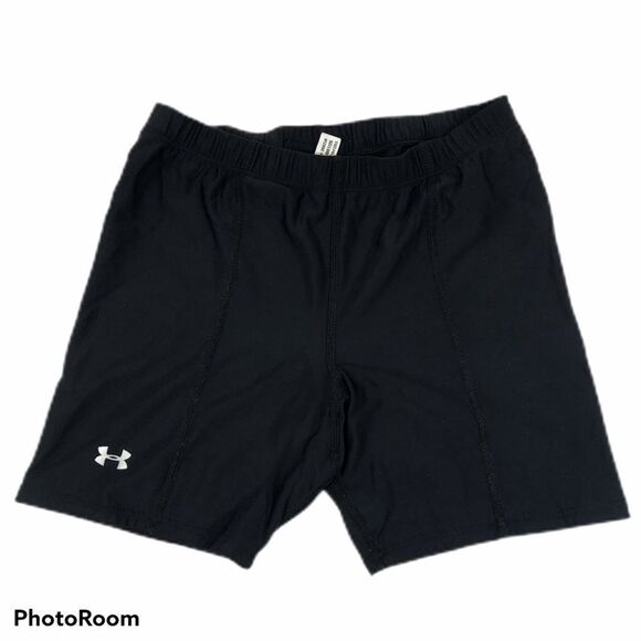 Under Armour Ladies‎ Black Compression Shorts Small - Picture 1 of 8